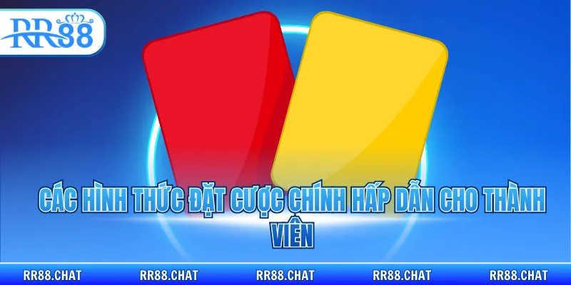 Các hình thức đặt cược chính hấp dẫn cho thành viên